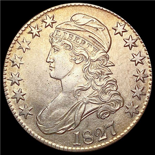 1827 Capped Bust Half Dollar CLOSELY UNCIRCULATED