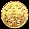 Image 2 : 1856 Rare Gold Dollar UNCIRCULATED