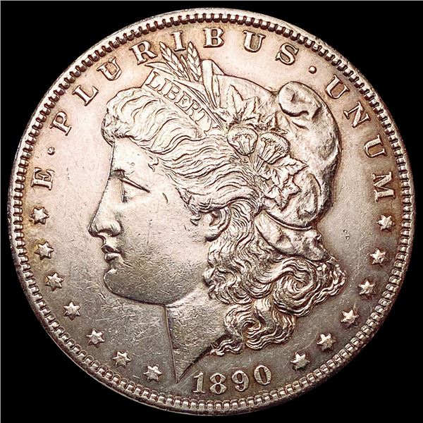 1890-CC Morgan Silver Dollar CHOICE AU