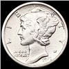 1918-S RED Mercury Dime CHOICE AU