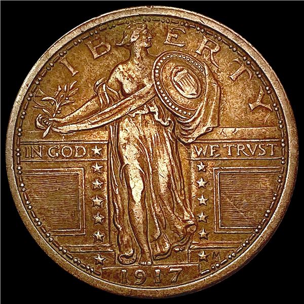 1917 Standing Liberty Quarter NEARLY UNCIRCULATED