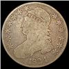 1824 Capped Bust Half Dollar LIGHTLY CIRCULATED