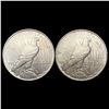 Image 2 : [2] 1922-D Silver Peace Dollar UNCIRCULATED
