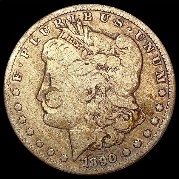 1890-CC Morgan Silver Dollar NICELY CIRCULATED