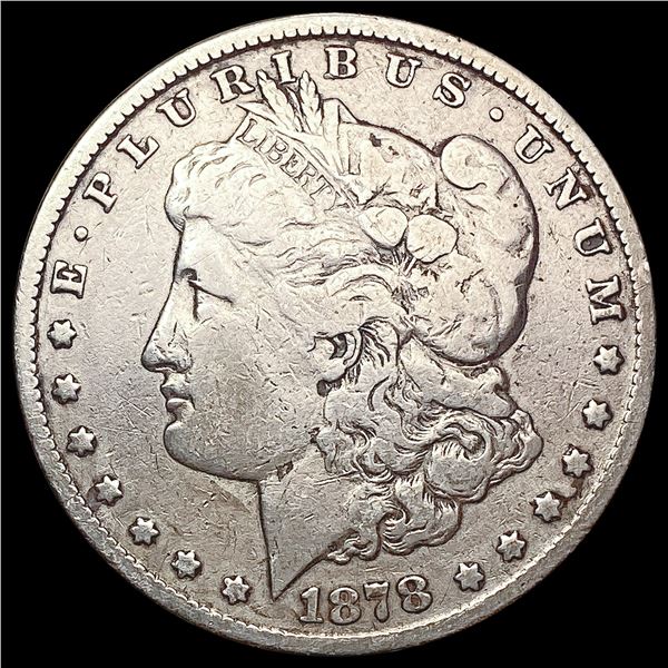 1878-CC Morgan Silver Dollar NEARLY UNCIRCULATED