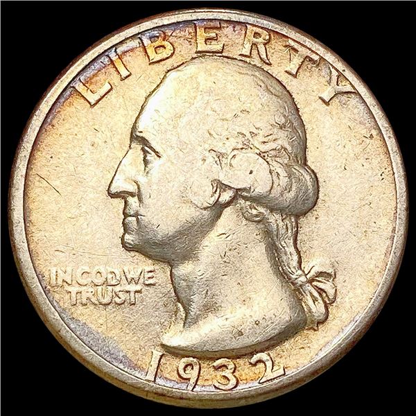 1932-D Washington Silver Quarter ABOUT UNCIRCULATED