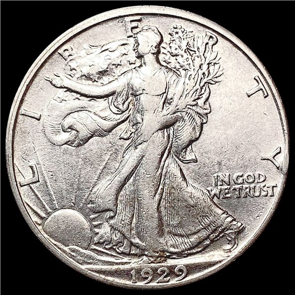 1929-D Walking Liberty Half Dollar CLOSELY UNCIRCULATED