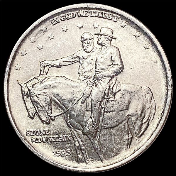 1925 Stone Mountain Half Dollar CHOICE BU