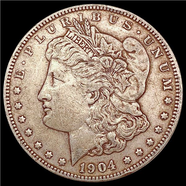 1904 Morgan Silver Dollar CLOSELY UNCIRCULATED