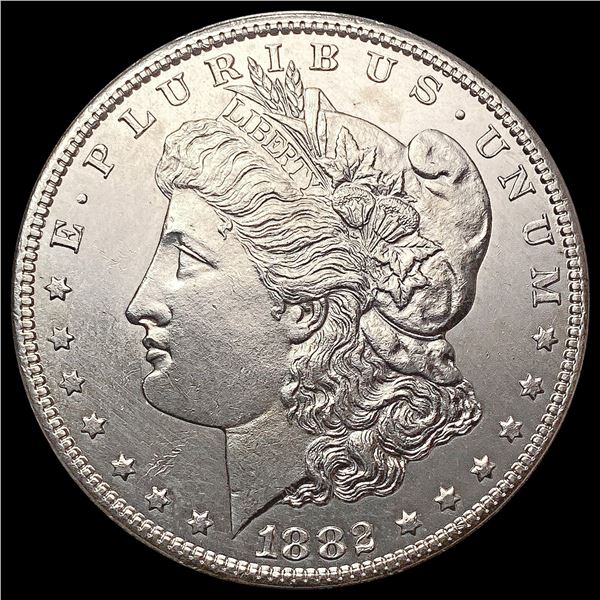 1882-CC Morgan Silver Dollar GEM BU