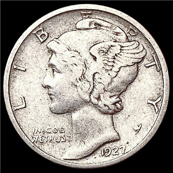 1927-D Mercury Dime LIGHTLY CIRCULATED