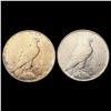 Image 2 : [2] 1922-D Silver Peace Dollar UNCIRCULATED