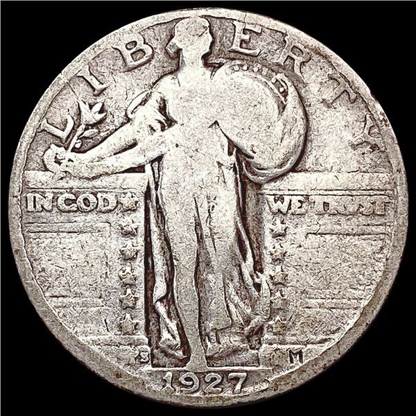 1927-S Standing Liberty Quarter NICELY CIRCULATED