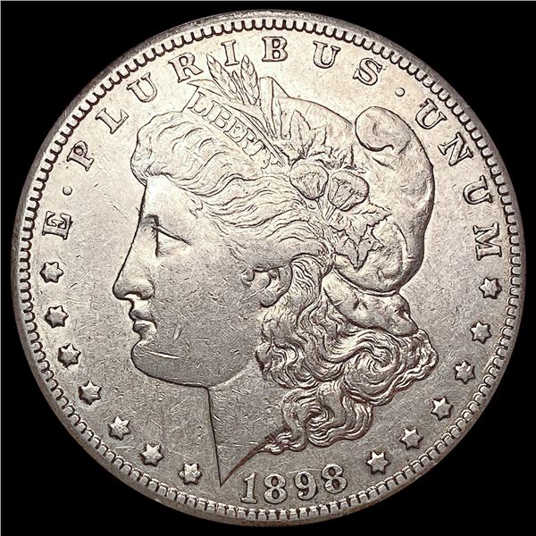 1898-S Morgan Silver Dollar CHOICE AU