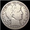 Image 1 : 1913 Barber Half Dollar NICELY CIRCULATED