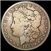 Image 1 : 1883-CC Morgan Silver Dollar LIGHTLY CIRCULATED