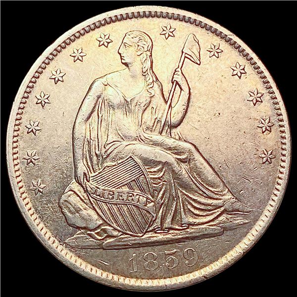 1859-O Seated Liberty Half Dollar UNCIRCULATED