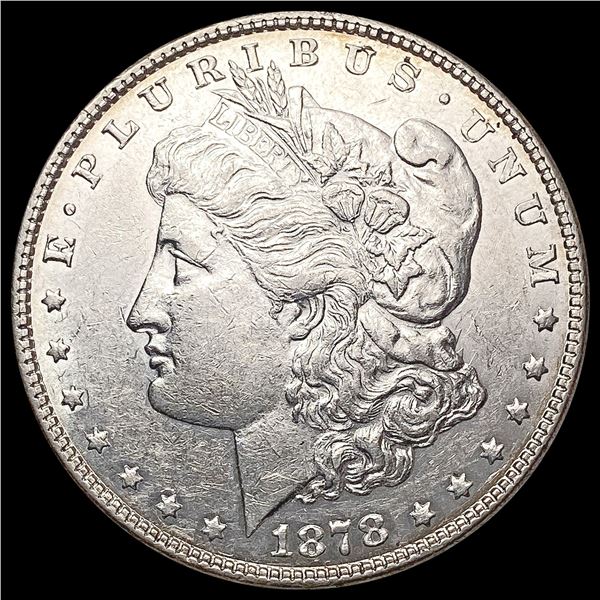 1878 Morgan Silver Dollar CLOSELY UNCIRCULATED