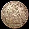 Image 1 : 1868 Silver Trade Dollar NEARLY UNCIRCULATED