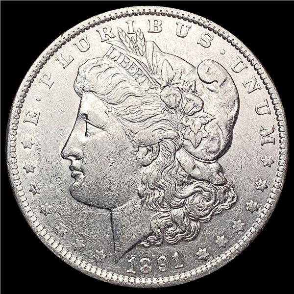 1891-P Morgan Silver Dollar CHOICE BU
