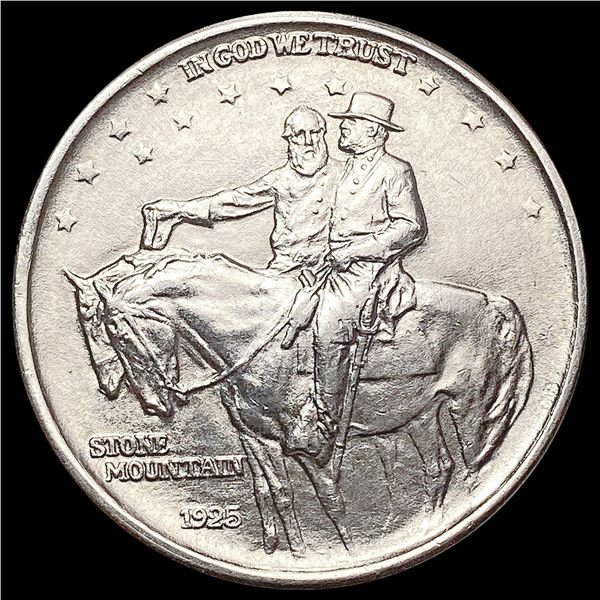 1925 Stone Mountain Half Dollar CHOICE BU