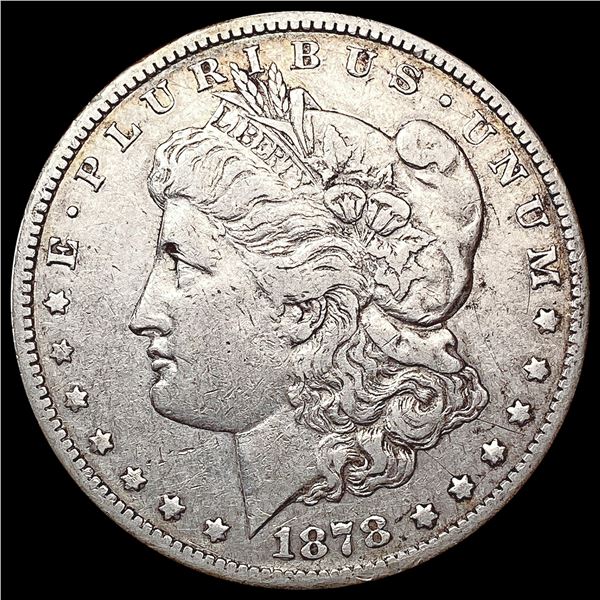 1878-CC Morgan Silver Dollar NEARLY UNCIRCULATED