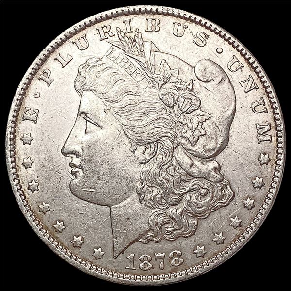 1878 7/8TF Morgan Silver Dollar CHOICE AU