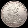 Image 1 : 1873 Arrows Seated Liberty Half Dollar NEARLY UNCIRCULATED