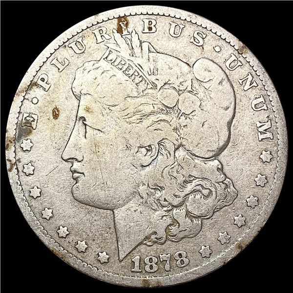 1878-CC Morgan Silver Dollar NEARLY UNCIRCULATED