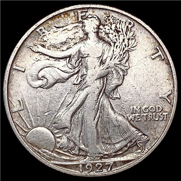 1927-S Walking Liberty Half Dollar LIGHTLY CIRCULATED