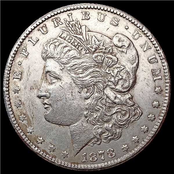 1878-CC Morgan Silver Dollar CLOSELY UNCIRCULATED