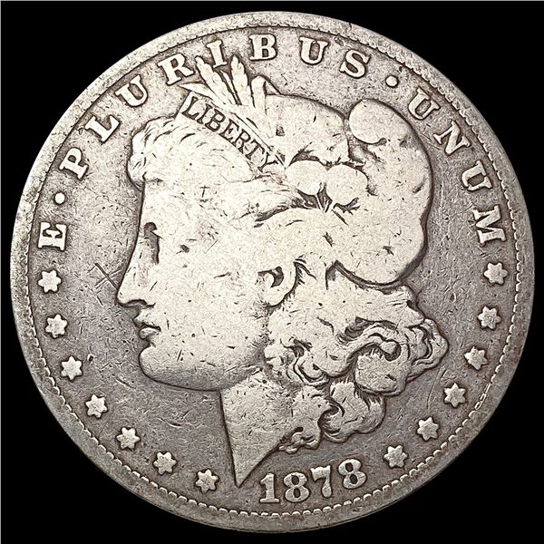 1878-CC Morgan Silver Dollar NEARLY UNCIRCULATED