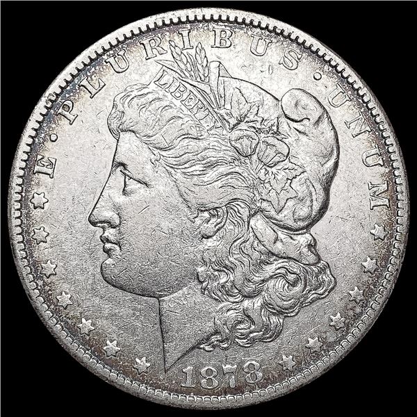 1878-CC Morgan Silver Dollar NEARLY UNCIRCULATED