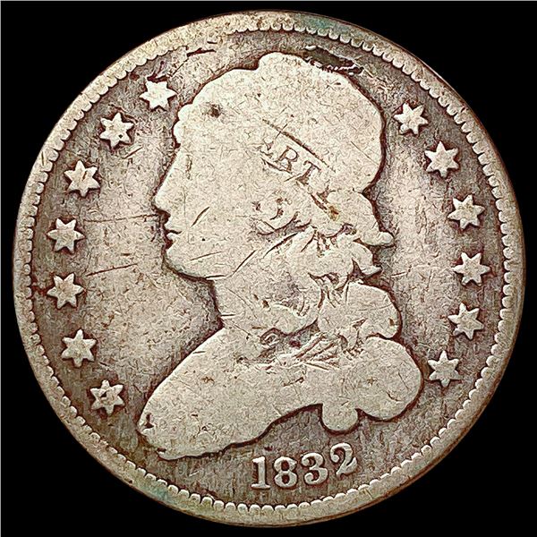 1832 Capped Bust Quarter NICELY CIRCULATED