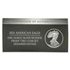 Image 3 : 2021 ASE Reverse Proof Two Coin Set [2 Coins]