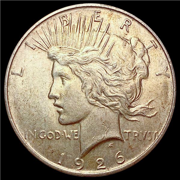 1926-D Silver Peace Dollar CHOICE AU