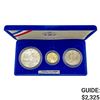 Image 1 : 1986 Liberty Gold and Silver 3 Coin Set 0.2419oz