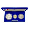 Image 2 : 1986 Liberty Gold and Silver 3 Coin Set 0.2419oz
