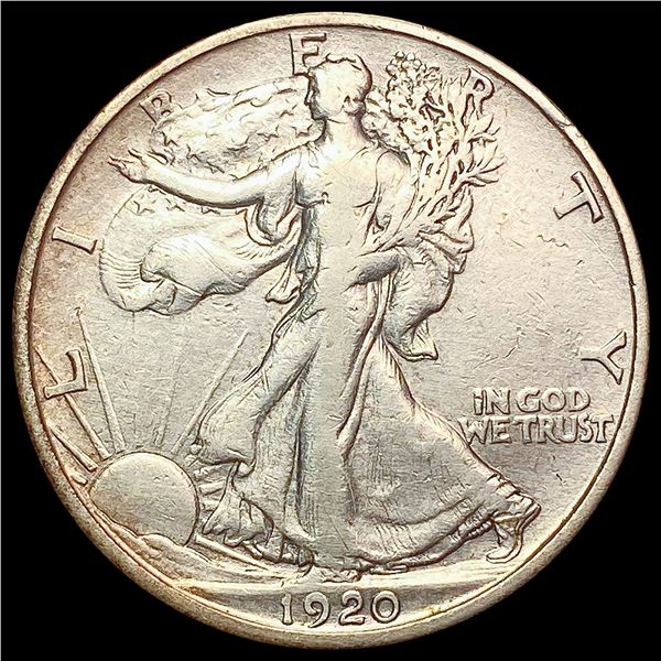 1920-S Walking Liberty Half Dollar ABOUT UNCIRCULATED
