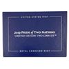 Image 5 : 2019 Pride of Two Nations Two Coin Set [2 Coins]