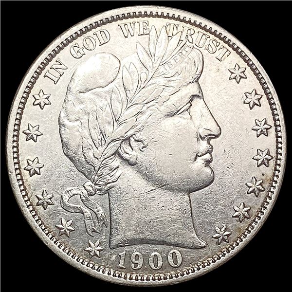1900-S Barber Half Dollar CHOICE AU