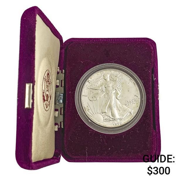 1986 Gem Proof American Silver Eagle [1 Coin]