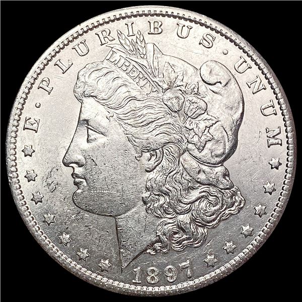 1897-S Morgan Silver Dollar CHOICE BU