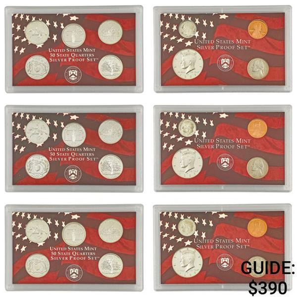 [3] 1999 US Silver Proof Sets [27 Coins]