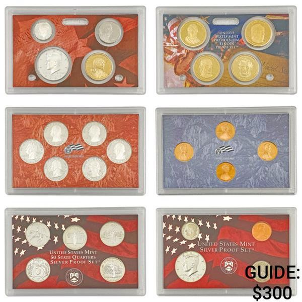 1999, 2009 US Silver Proof Sets [27 Coins]