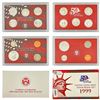 Image 2 : 1999, 2009 US Silver Proof Sets [27 Coins]