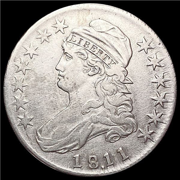 1811/10 Capped Bust Half Dollar NEARLY UNCIRCULATED