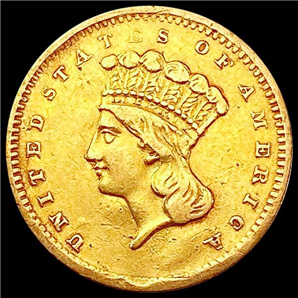 1856 Rare Gold Dollar CLOSELY UNCIRCULATED