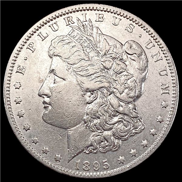 1895-O Morgan Silver Dollar CHOICE AU