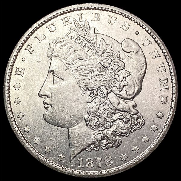 1878-CC Morgan Silver Dollar CHOICE AU